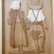 Framed Amish Children
