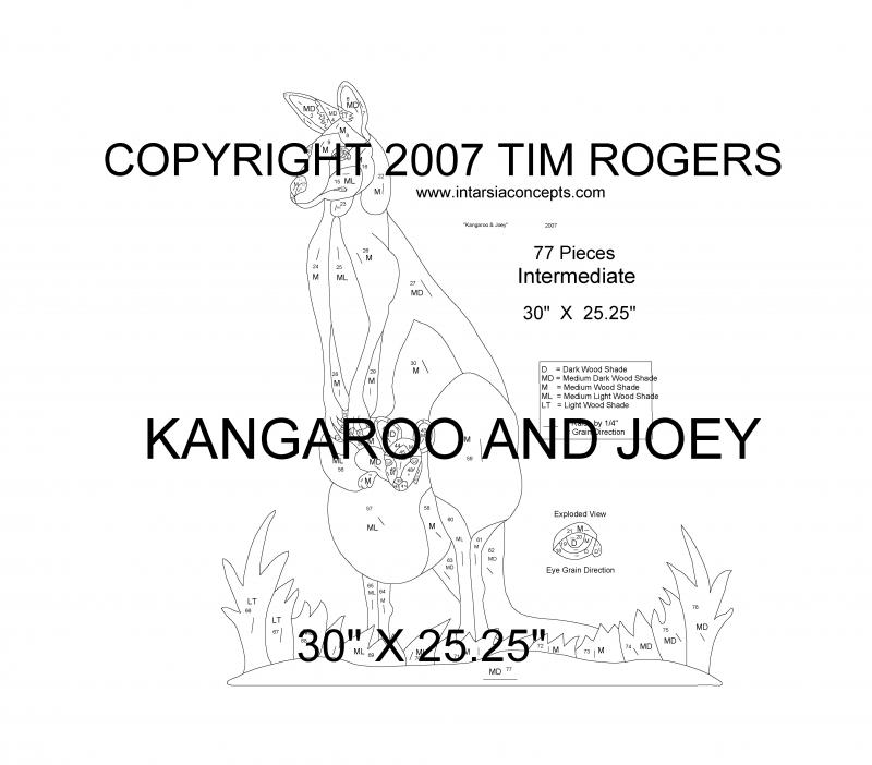 Kangaroo & Joey